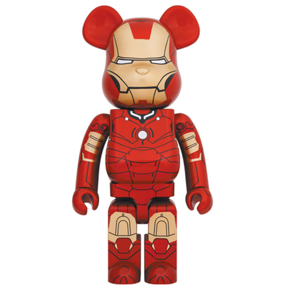Дизайнерские игрушки BE@RBRICK IRON MAN MARK III MK3 100％+400％/1000%, MK3