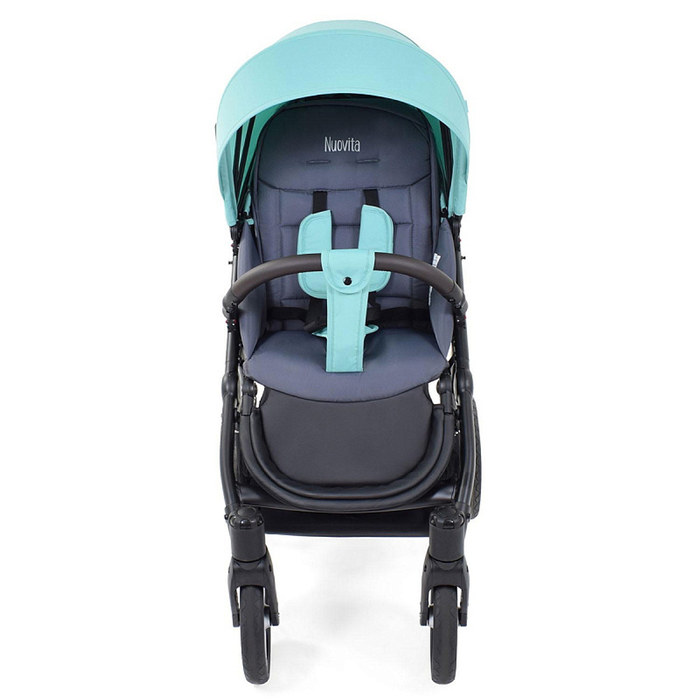 Прогулочная коляска Nuovita Modo Terreno Turchese grigio / Бирюзово-серый