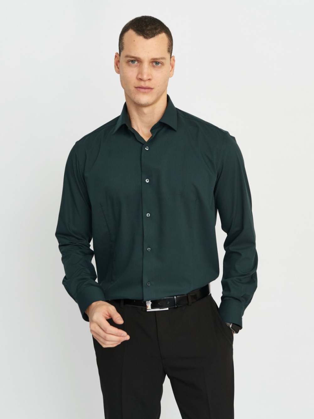 Сорочка GROSTYLE TRENDY SS018067 (UF91) "Изумруд"