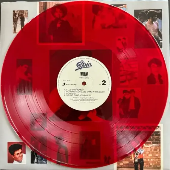 Wham! – Fantastic (Coloured Red Transparent) LP
