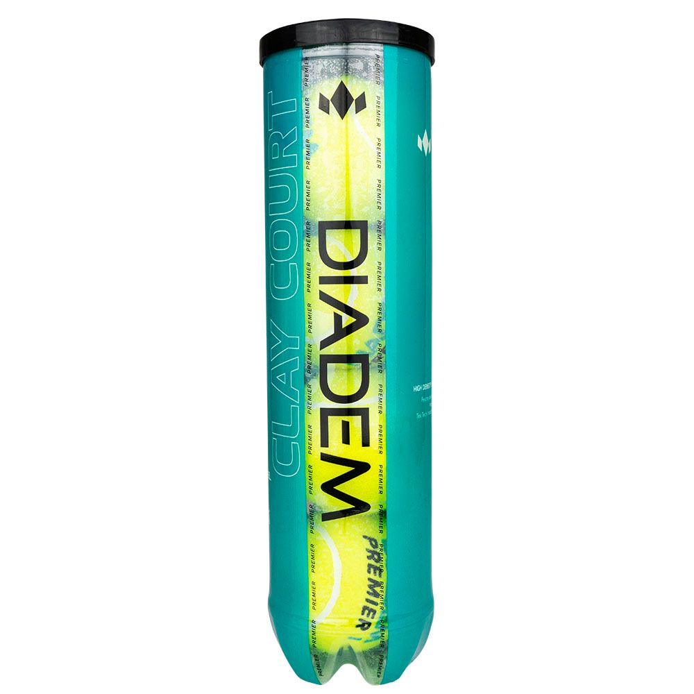 Мячи для большого тенниса DIADEM Premier Clay Court 4B, BALL-4CASE-CLAYCRT, упаковка 4 мяча, ITF