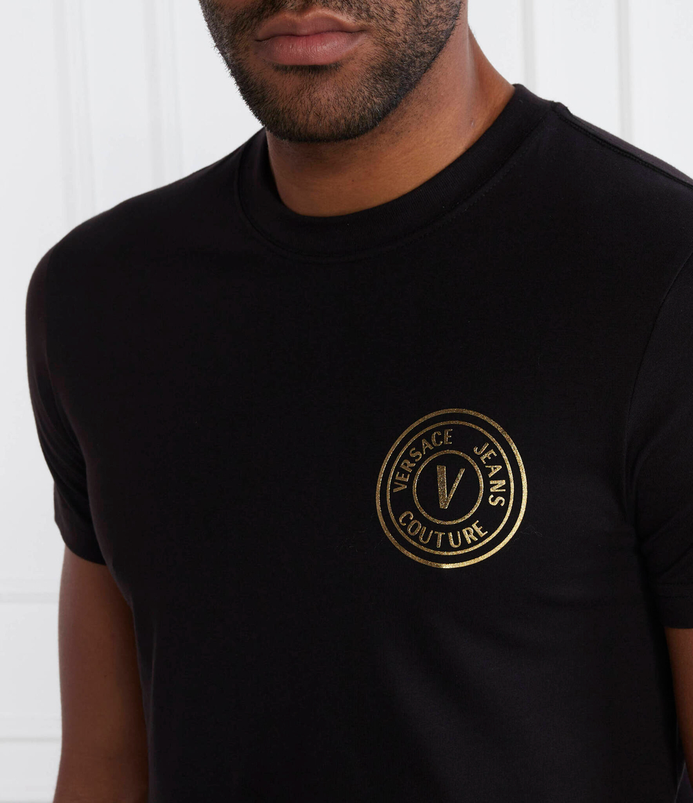 Футболка Versace Jeans Couture - черный(76GAHT02CJ00T)