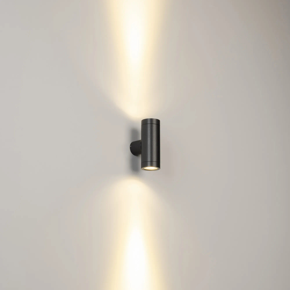 Светильник LGD-RAY-WALL-TWIN-R46-2x3W Day4000 (GR, 24 deg, 230V) (Arlight, IP65 Металл, 3 года) 033307(1)