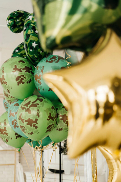 Композиция из воздушных шаров №3 "Защитник"