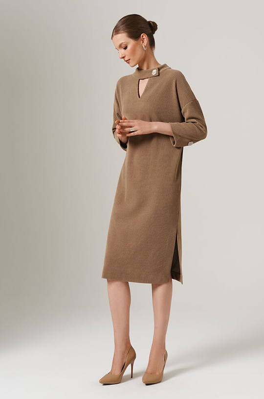 51635 Платье женское (капучино)