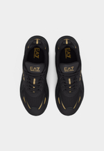 EA7 Emporio Armani ACE RUNNER NEW UNISEX - кроссовки на шнуровке - Чёрный