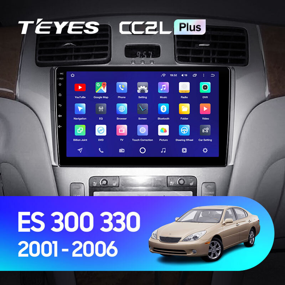Teyes CC2L Plus 9" для Lexus ES 300 330 2001-2006