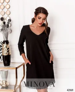 Платье 1073-чёрный Minova