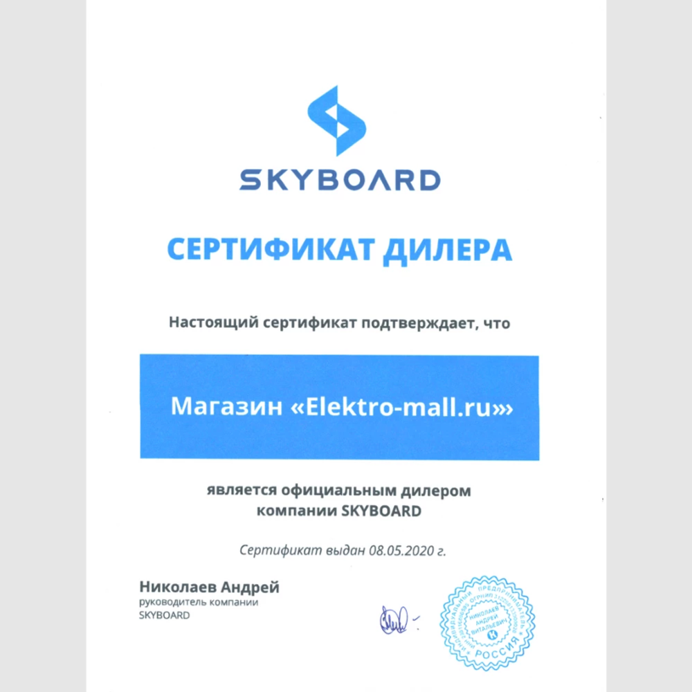 Электроскутер трехколесный CityCoco Trike Skyboard 1000W 20AH/60V