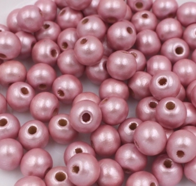 Бусины пришивные дерево перламутр, р. 10 мм