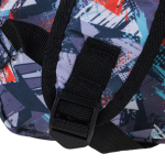 Рюкзак школьный 38*25*12см, серый, 2отдел+карман, 2бок.кармана