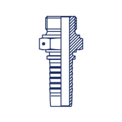 Фитинг DN 25 BSP (Ш) 1.1/4 Interlock