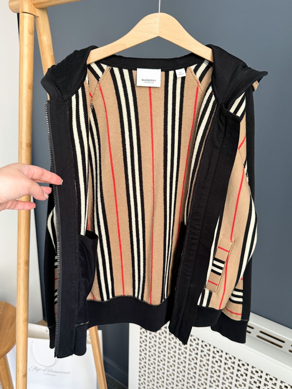 Хлопковая толстовка Burberry, 140