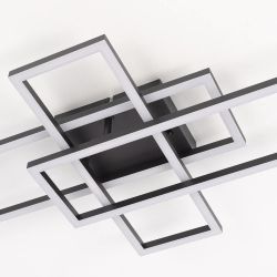 Citilux KUBIT CL201131 Люстра потолочная с пультом Чёрная