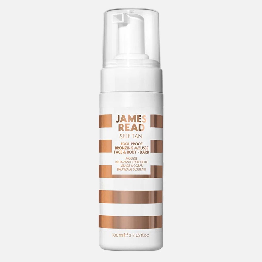 JAMES READ Мусс бронзирующий FOOL PROOF BRONZING MOUSSE FACE&amp;BODY-DARK, 100 мл