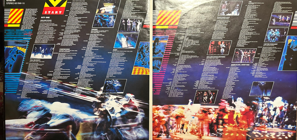 Andrew Lloyd Webber - Starlight Express - The Original Cast 2LP (Германия 1984г.)