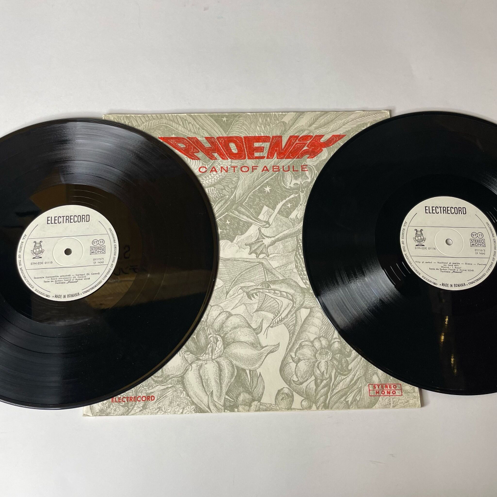 Винтажная виниловая пластинка LP Phoenix Cantofabule (Румыния 1976)