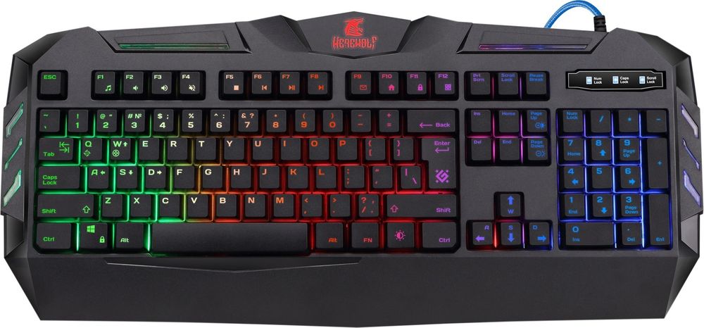 Клавиатура Defender Werewolf GK-120DL черный