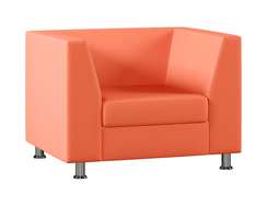 Мягкое кресло с подлокотниками Marcus MC-P.01 экокожа Oregon 23