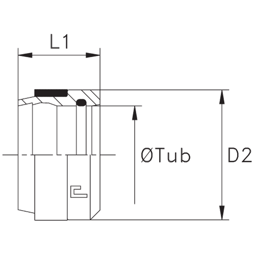 Кольцо R DL12 B4