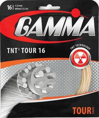 Струны теннисные Gamma TNT2 Tour 16 (12,2 m)