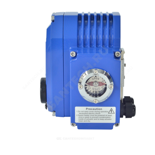 Электропривод четвертьоборотный Q-120 F05/F07 14x14 квадрат 220В Benarmo