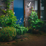 Уличный настенный светодиодный светильник 11Вт, 1000лм, 4000K, Ra>80, металл/пластик, черный