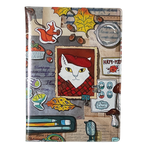 Обложка для паспорта "Кот-Шерлок"