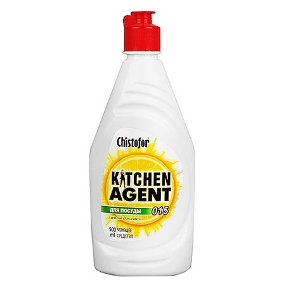 Средство для посуды Chistofor Kitchen Agent 015 Лимон Дженоа 0,53л.