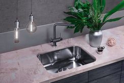 Кухонная мойка OMOIKIRI Omi 37-U/I-IN Ultra нерж.сталь/нержавеющая сталь