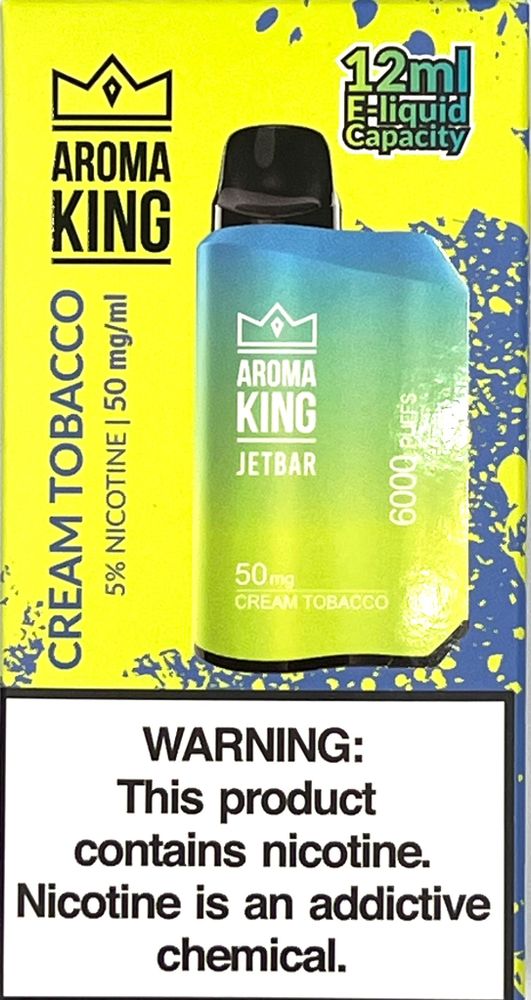 Aroma King 6000 - Cream Tobacco (5% nic)