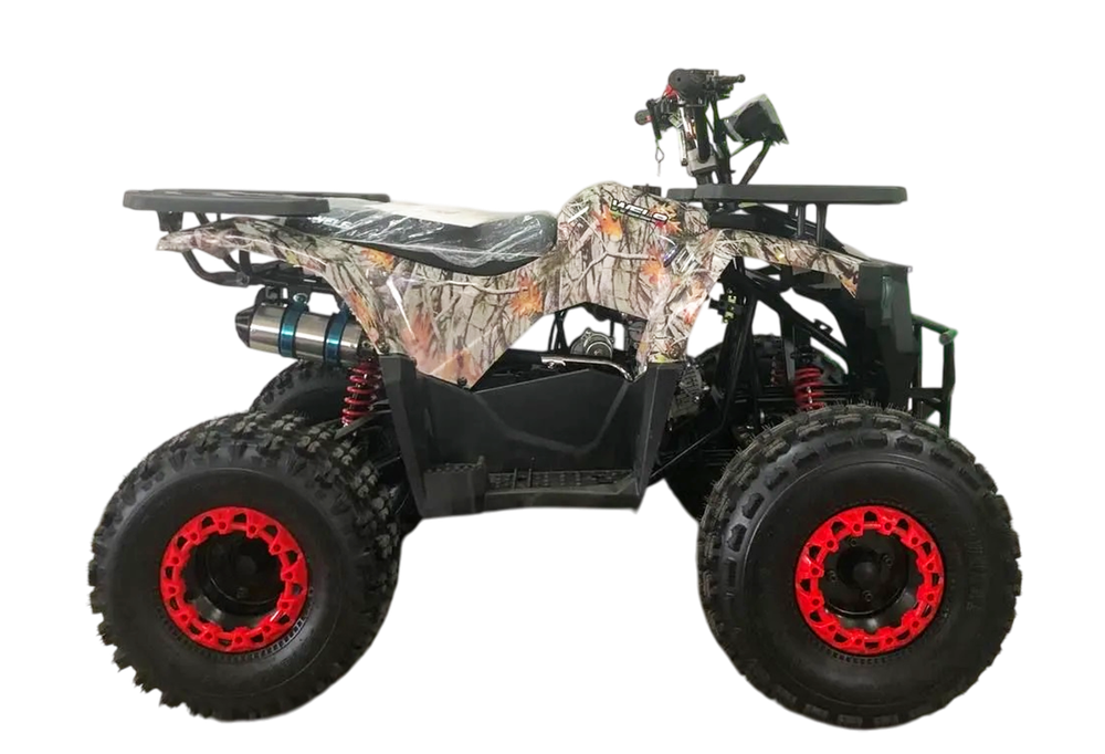 Квадроцикл WELS 125 THUNDER E2 Х (Зелёный камуфляж)