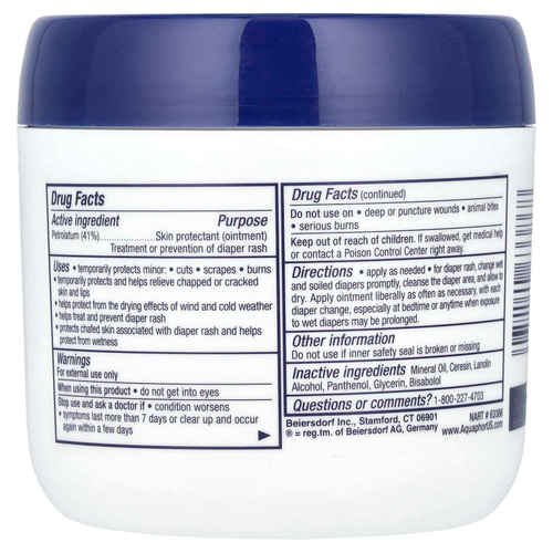 Aquaphor, Лечебная детская мазь, 14 унций (396 г)