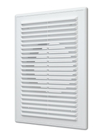 Решетка вентиляционная RF. фланец D125 разъемная 185х255 пластик ERA