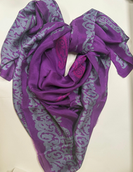 Əli və Nino Kəlağayı bənövşəyi 150x150 sm