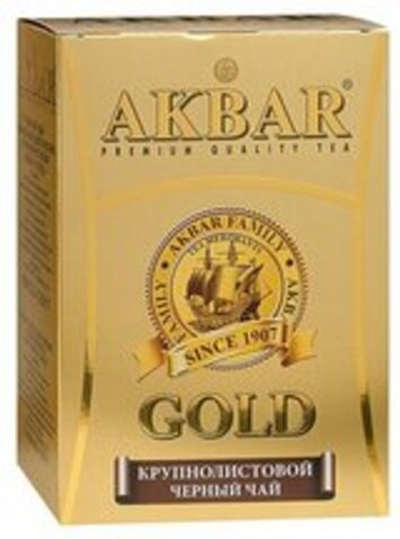 "            Акбар 250гр*8 цейлон. черн.круп.лист(ГОЛД)  ООО""Яковлевская ЧФ"" "
