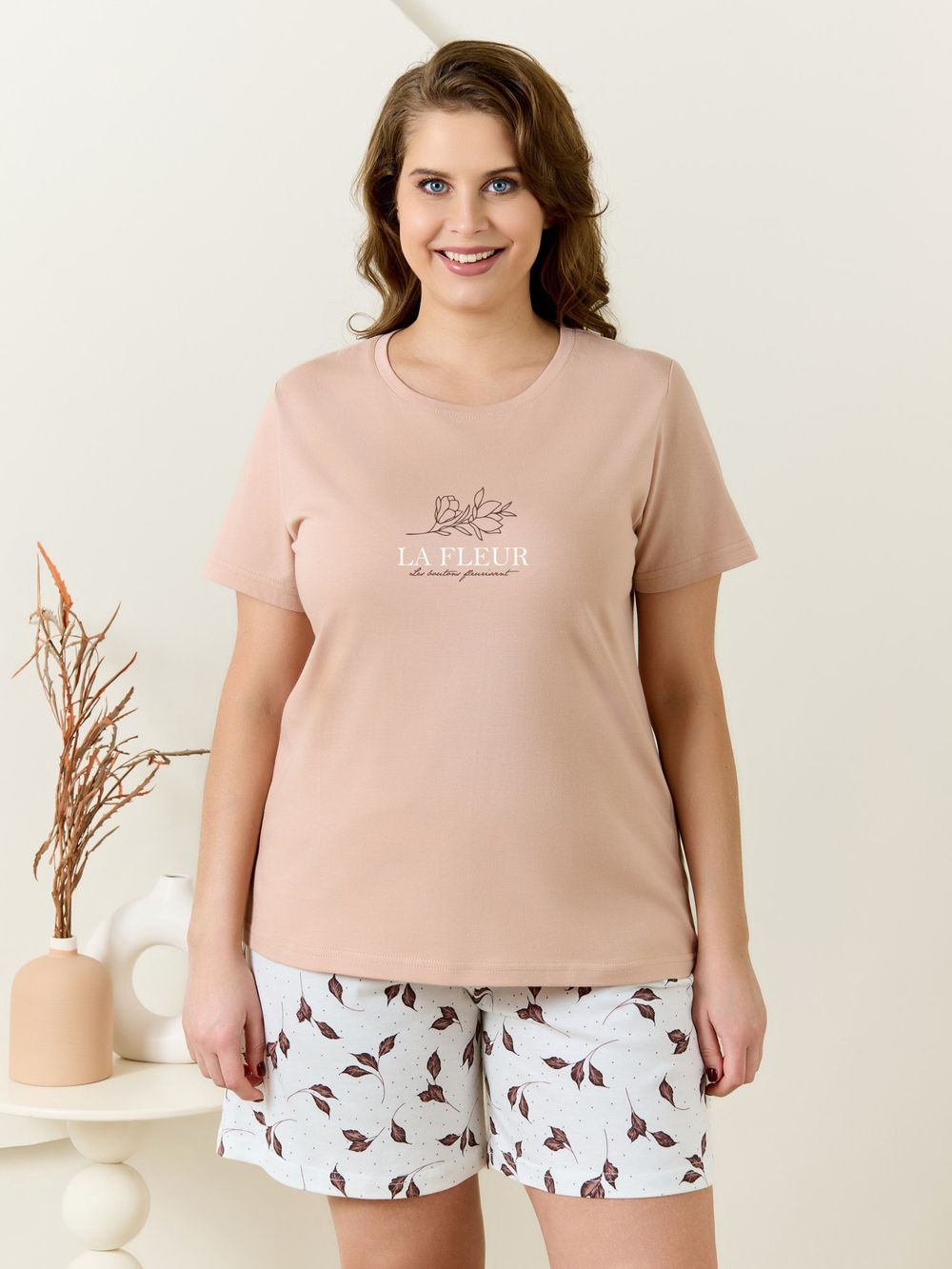 Пижама Рельеф-3 Виотекс БЕЖЕВЫЙ