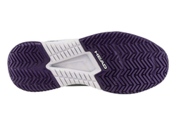Детские теннисные кроссовки Head Sprint Court 4.0 - light grey/purple night