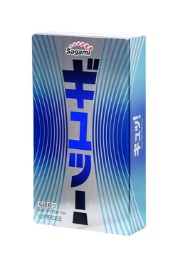Презервативы Sagami 6 FIT-V стимулирующие без накопителя 12 шт.