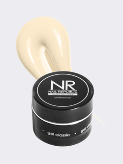 NR Gel Marshmallow - Гель для моделирования №308 молочный с желтым подтоном, 15 гр