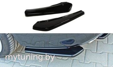 Накладки на бампер задний V.3 для AUDI A5 Coupe S-Line (07-11)