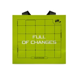 Пакет подарочный фольгированный, размер М