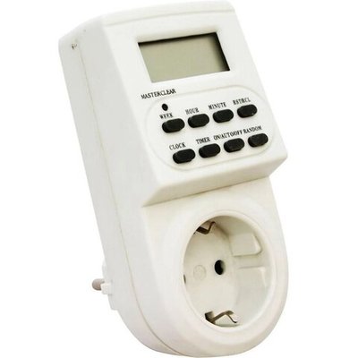 Розетка с таймером недельная электронная (мощность 3500W/16A)
