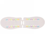 Шнурки силиконовые 12шт «Summer», матовые, цвет микс