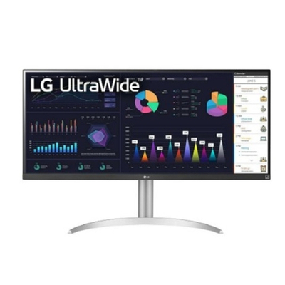 Монитор LCD LG 34" 34WQ650-W UltraGear черный и серебристый