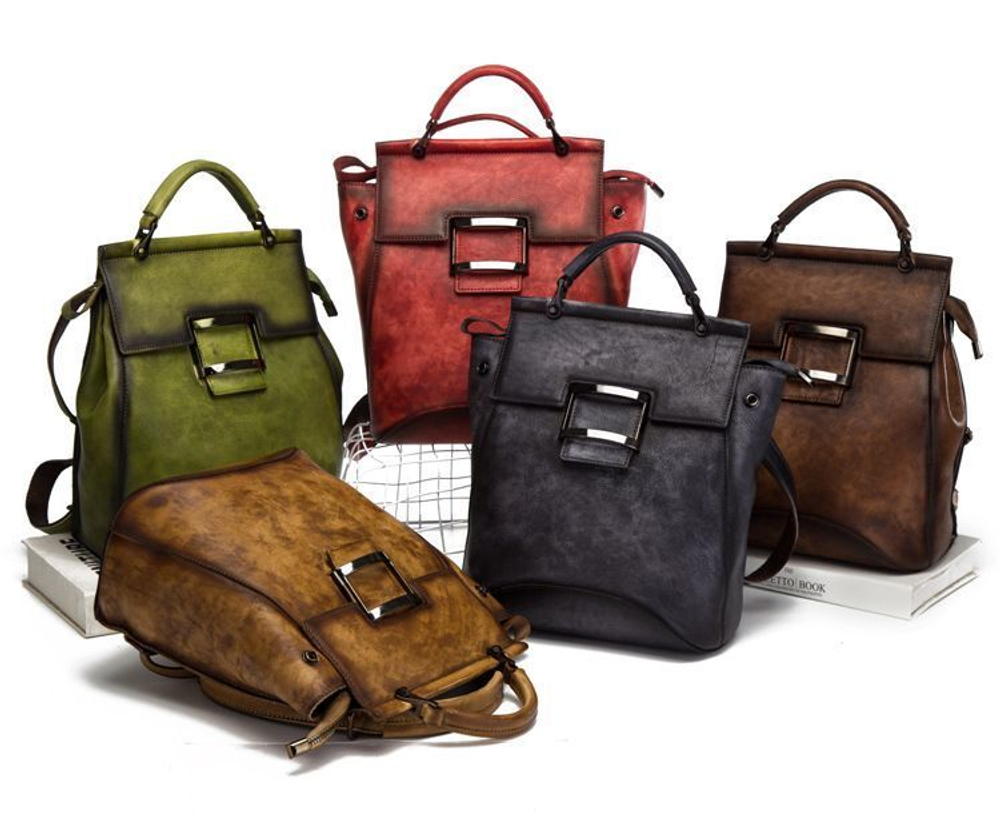 Женский рюкзак натуральная кожа КожаноFF