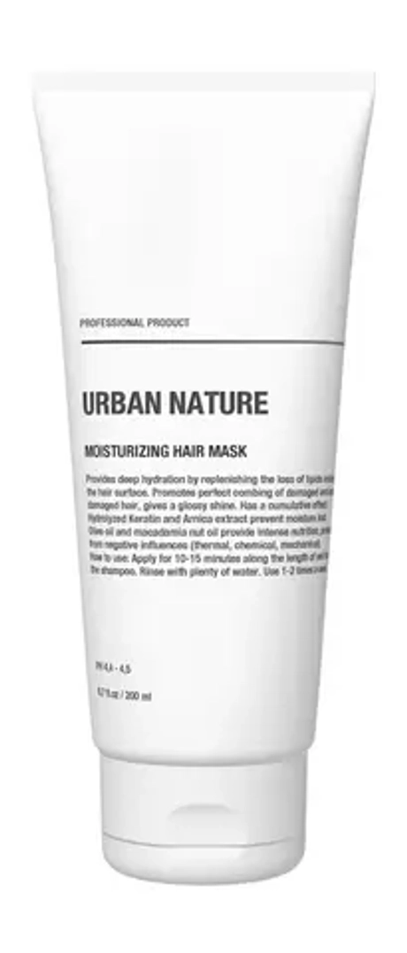Маска для волос Urban nature moisturizing mask
