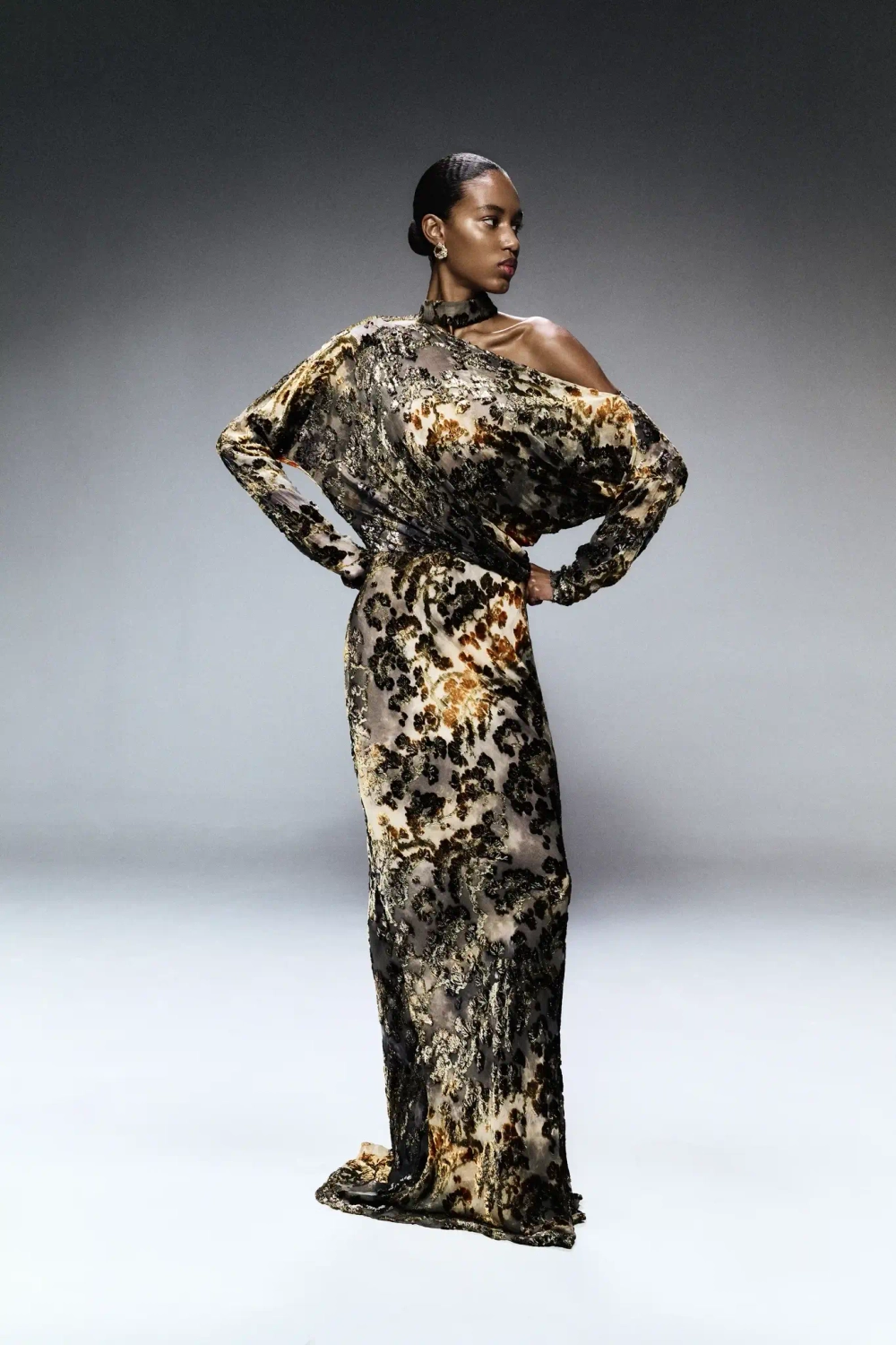Anika maxi, платье макси из панбархата