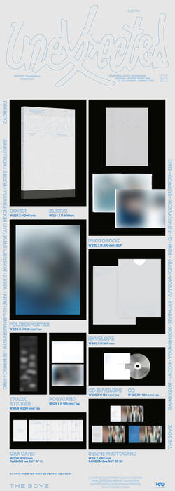 Альбом THE BOYZ - Unexpected (Photobook Ver.)