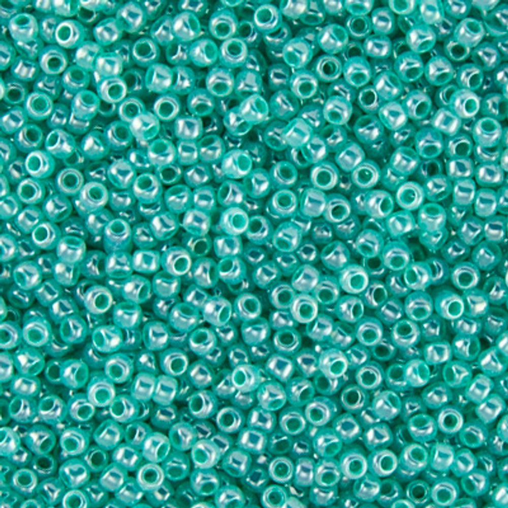T316 Бисер TOHO круглый, размер 10/0, цвет Цейлон светлая морская волна, 5 грамм